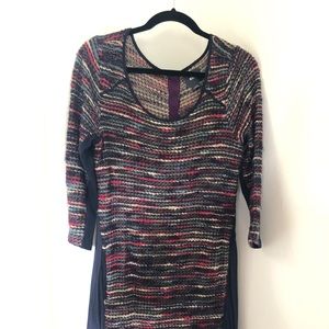 Jewel toned sweater dress